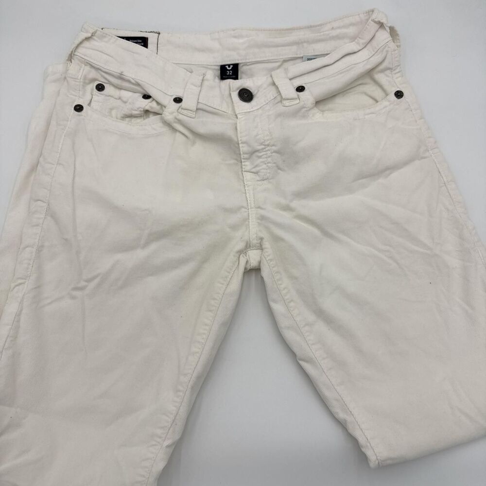 True-religion Men's White Jeans